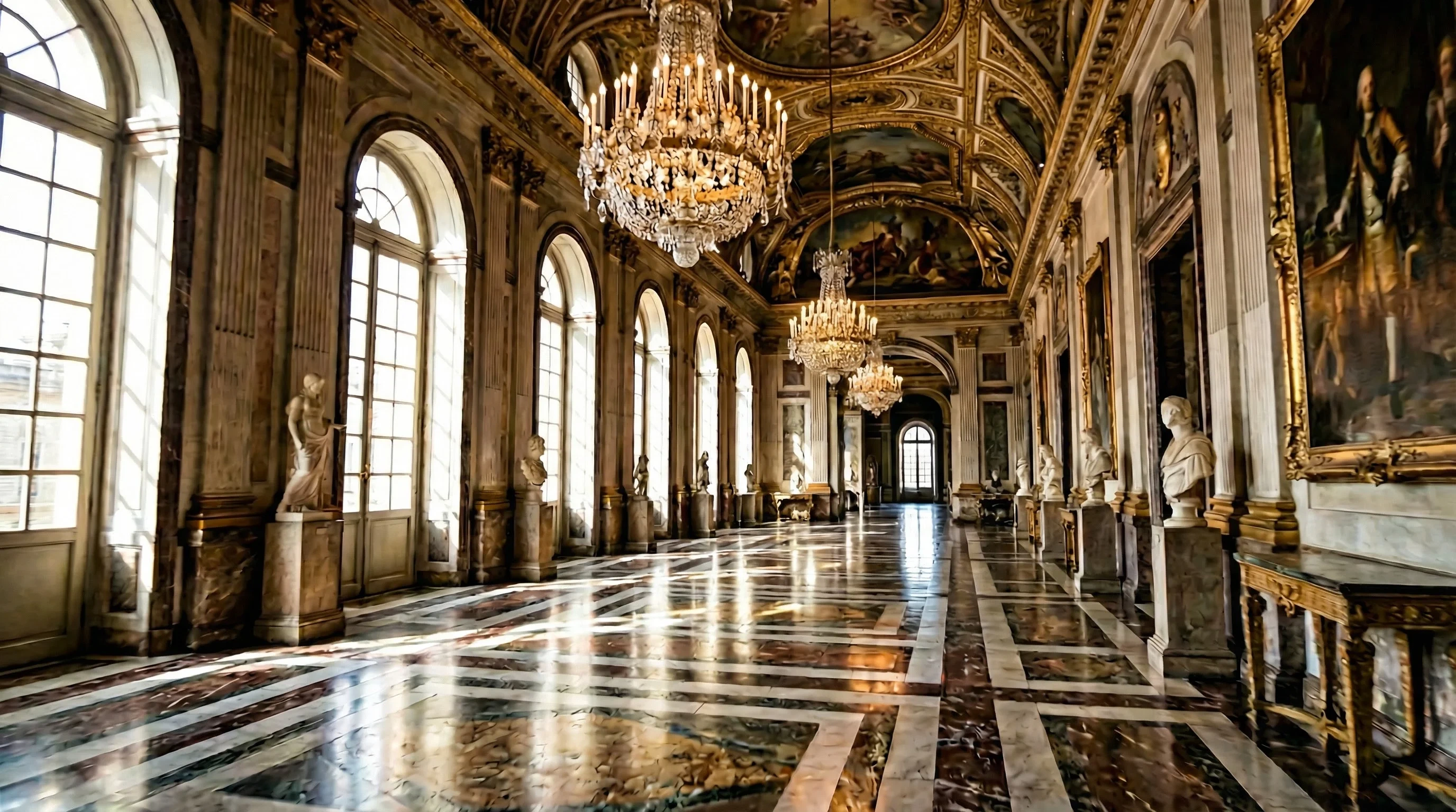 俄罗斯方舟宫殿长镜头经典场景